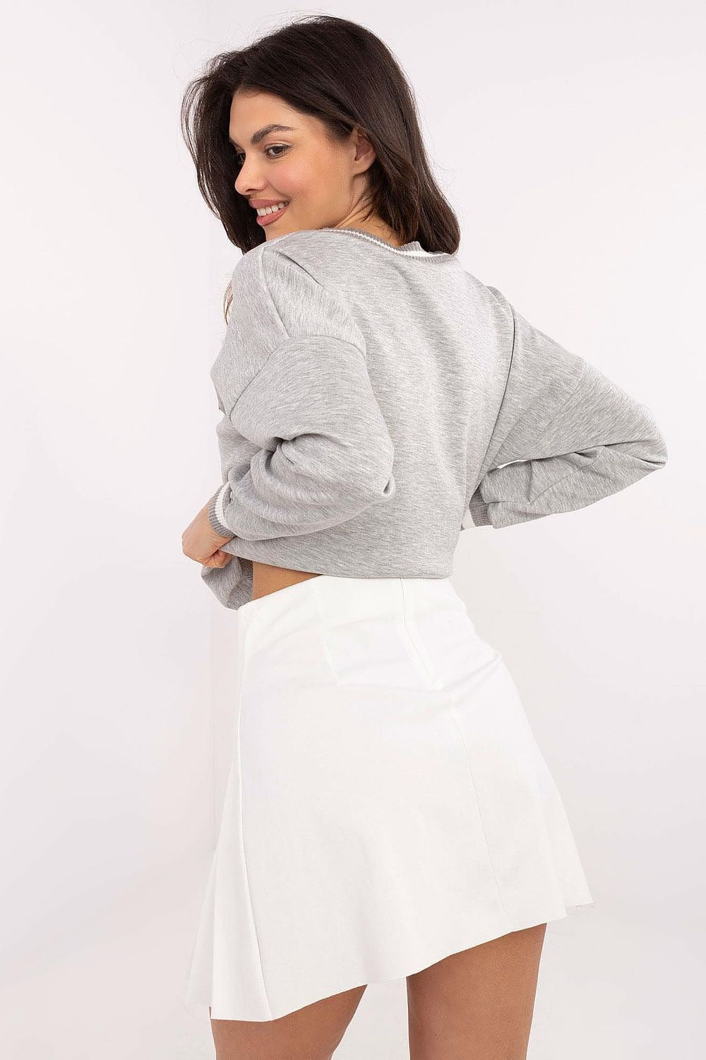  Spódnica Model DHJ-SD-8792.68 Ecru - Italy Moda 