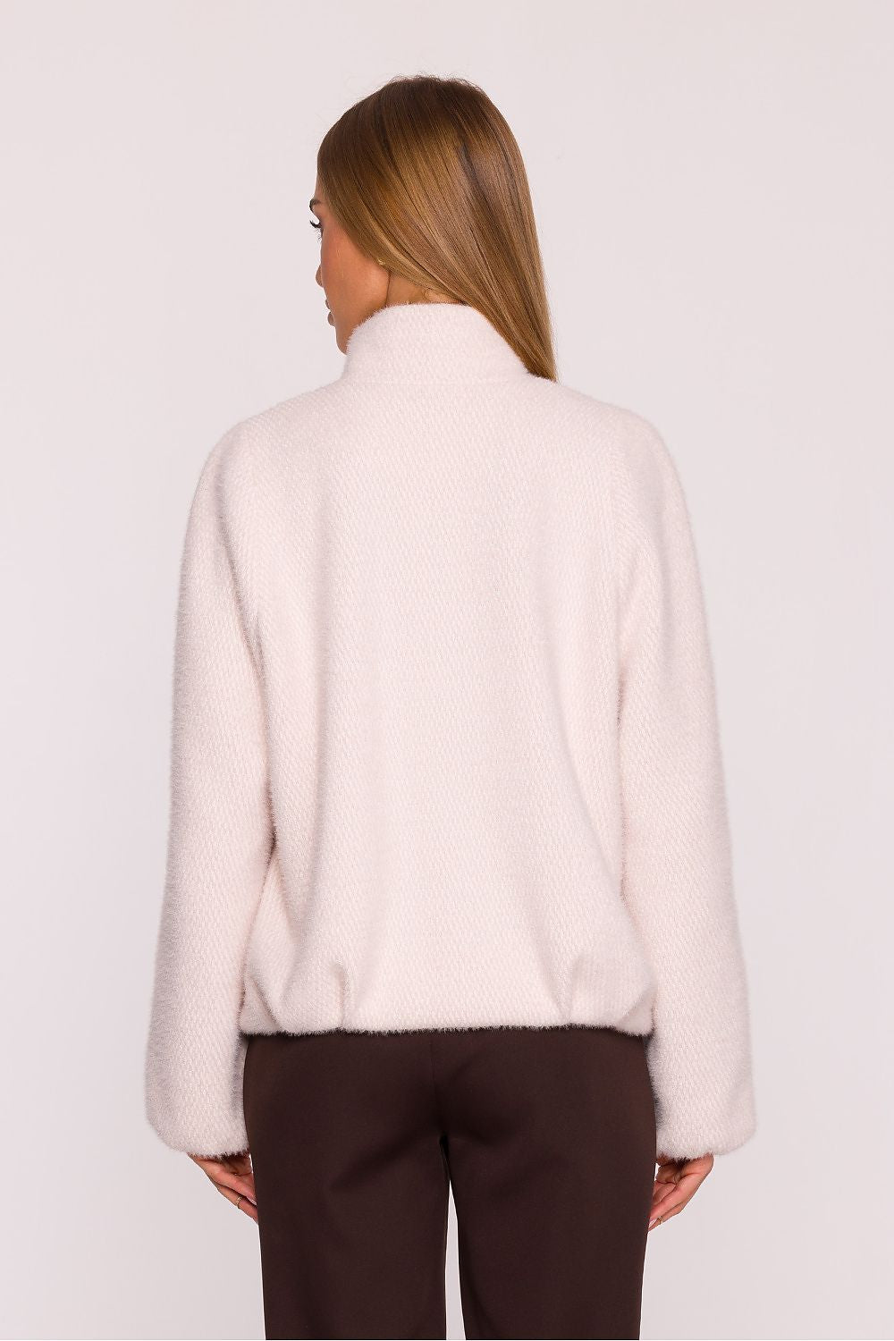 Kurtka Damska Model MOE885 Beige - Moe