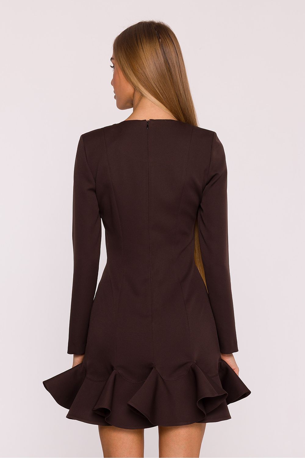 Sukienka Model MOE880 Brown - Moe