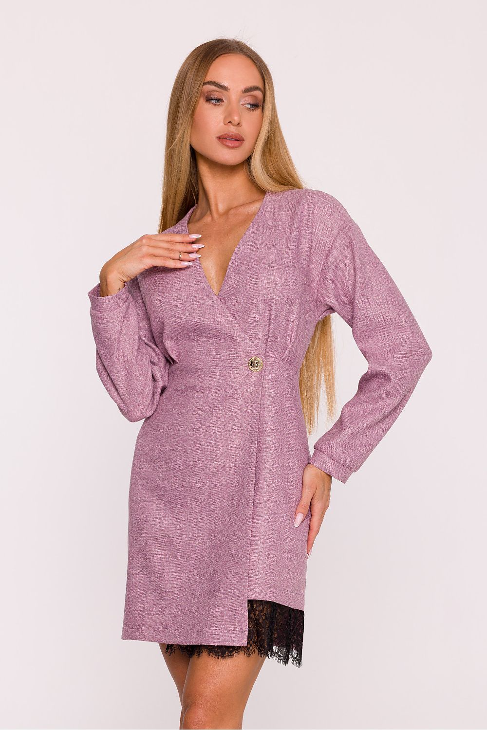 Sukienka Model MOE871 Marsala - Moe