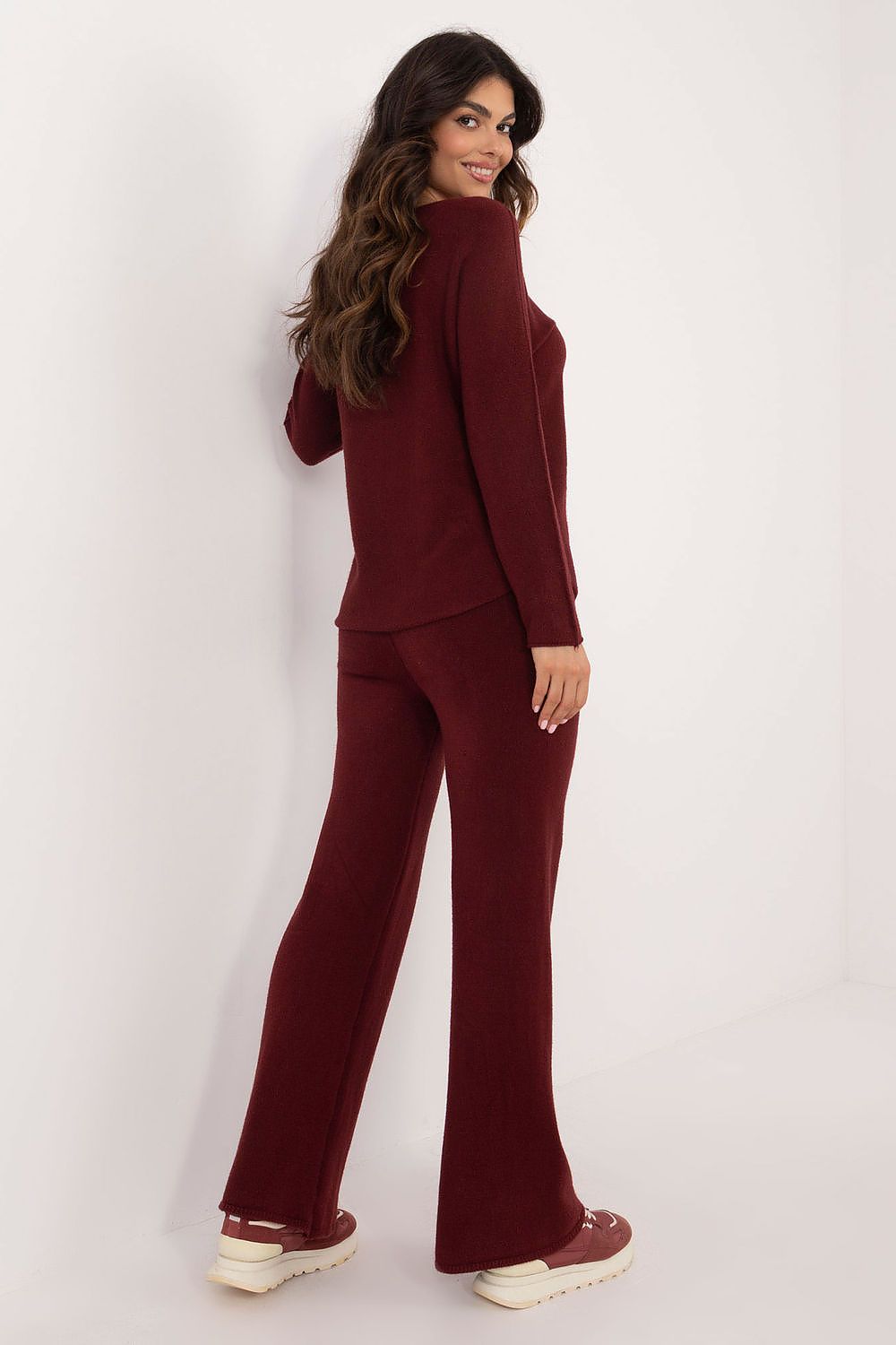 Spodnie Komplet Model IT-KMPL-2219.51 Bordo - Italy Moda