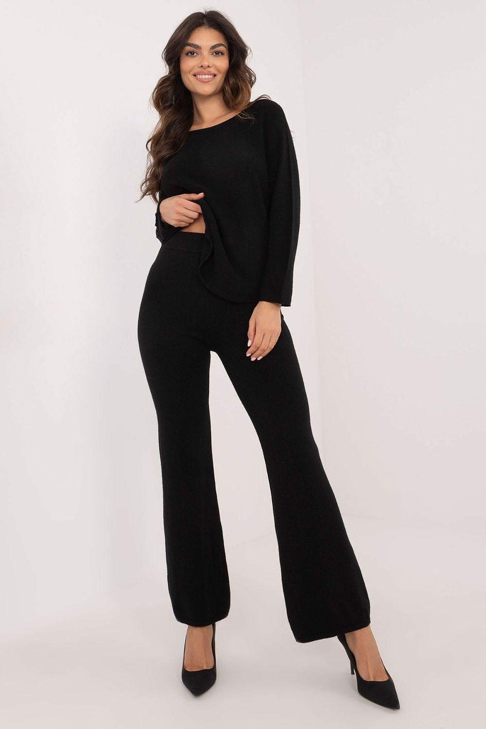 Spodnie Komplet Model IT-KMPL-2219.51 Black - Italy Moda