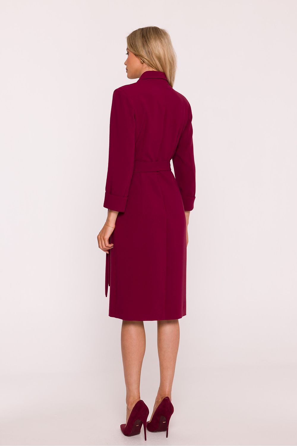 Sukienka Model S415 Bordo - Stylove