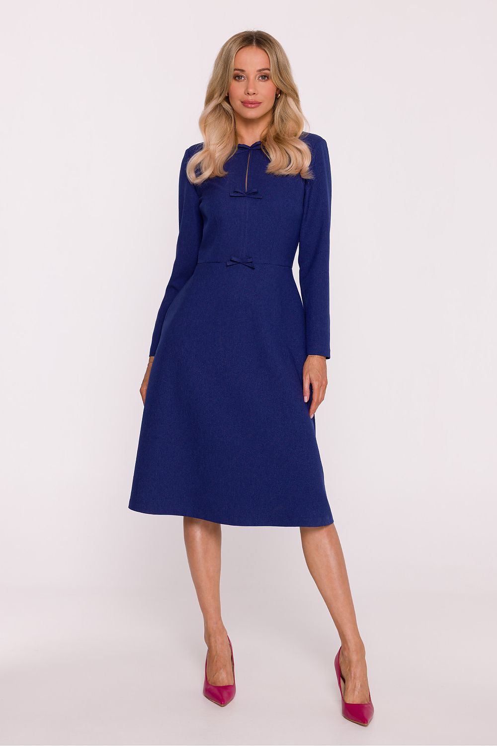 Sukienka Model S413 Blue - Stylove