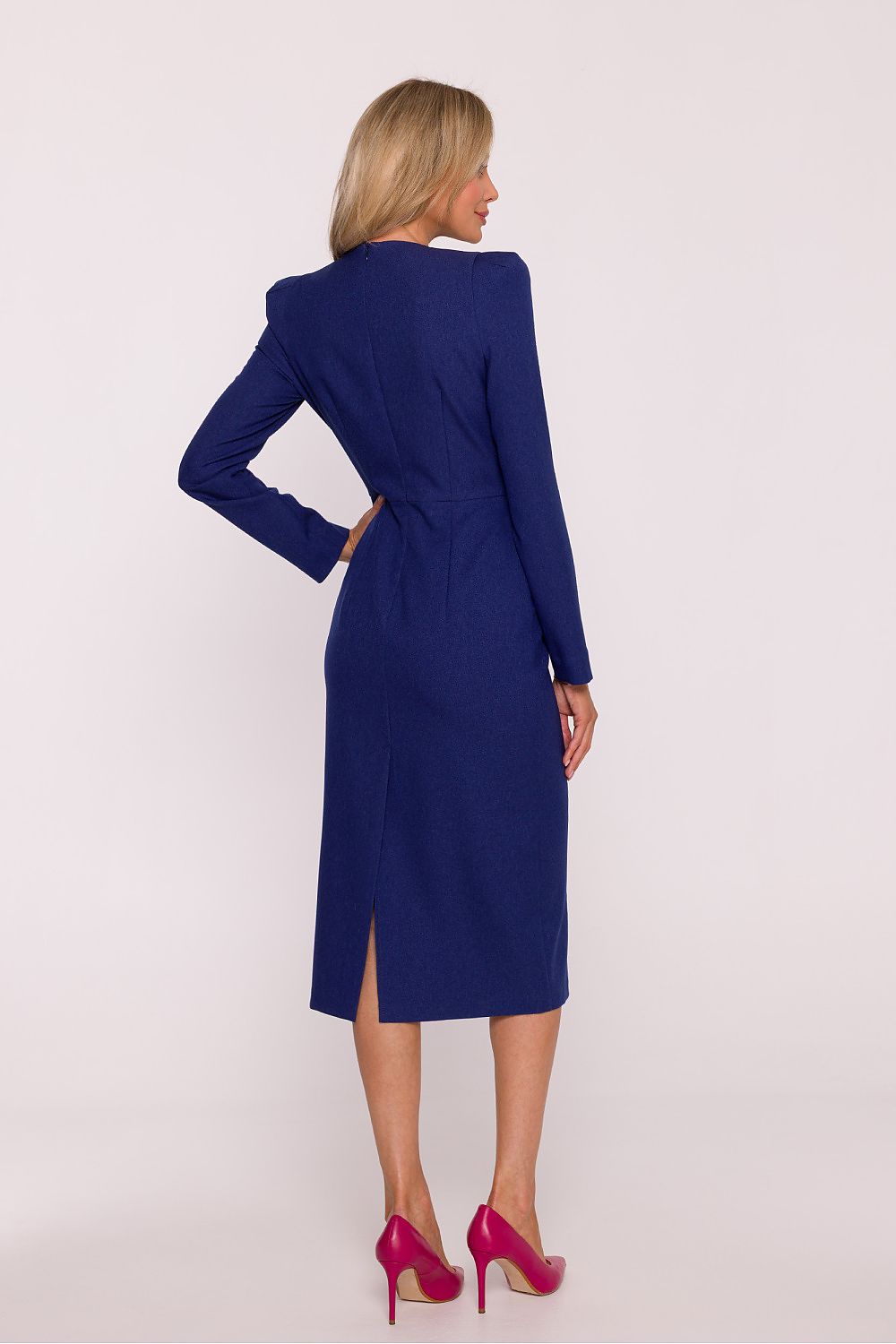Sukienka Model S412 Blue - Stylove