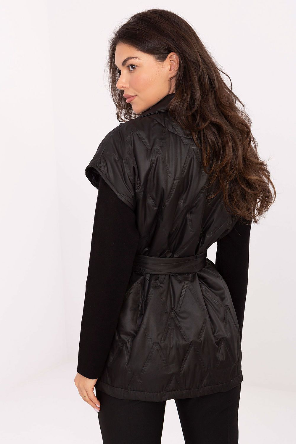 Kamizelka Model IT-KZ-FL9603.87 Black - Rue Paris