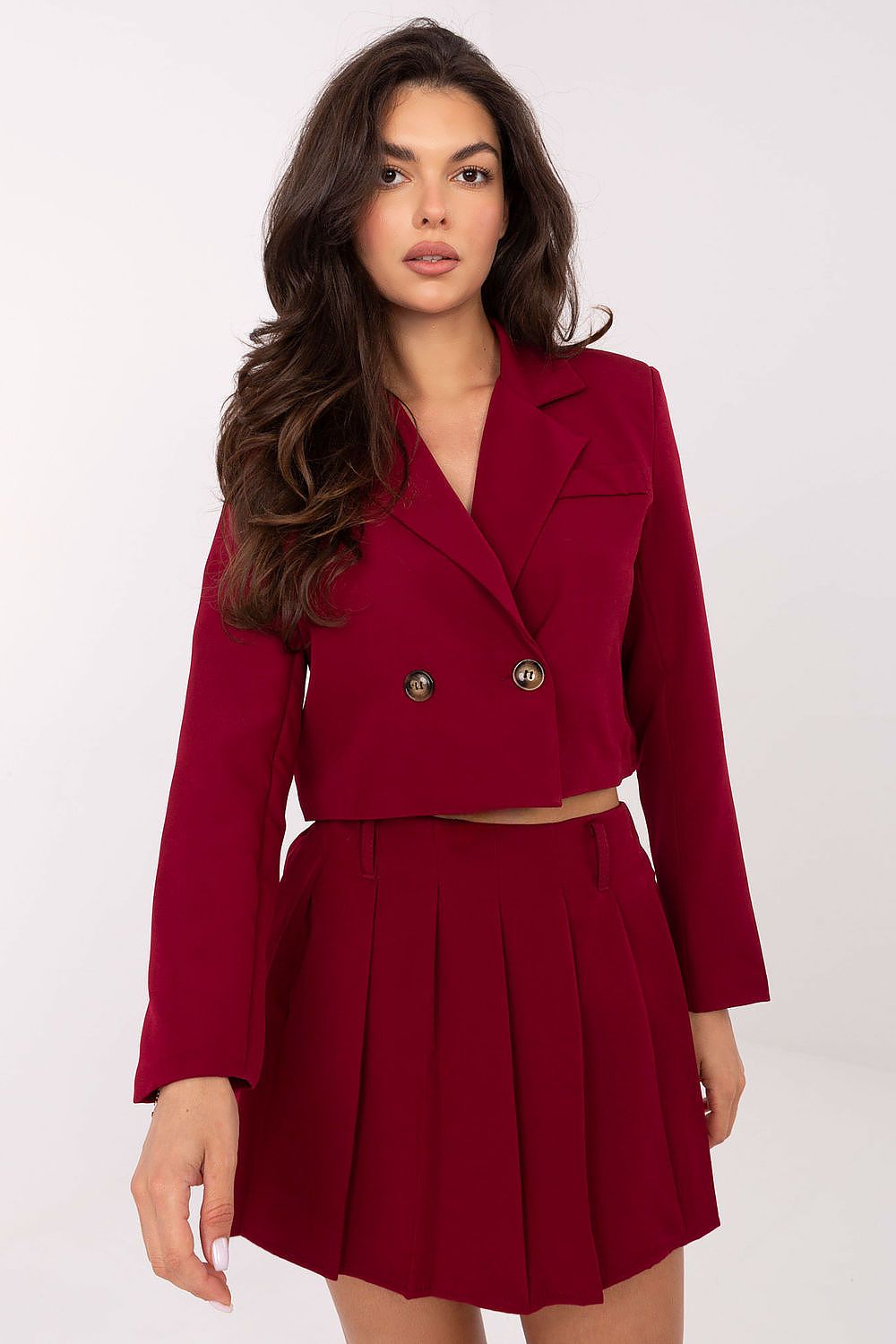 Spodnie Komplet Model MI-KMPL-C682.76 Bordo - Italy Moda