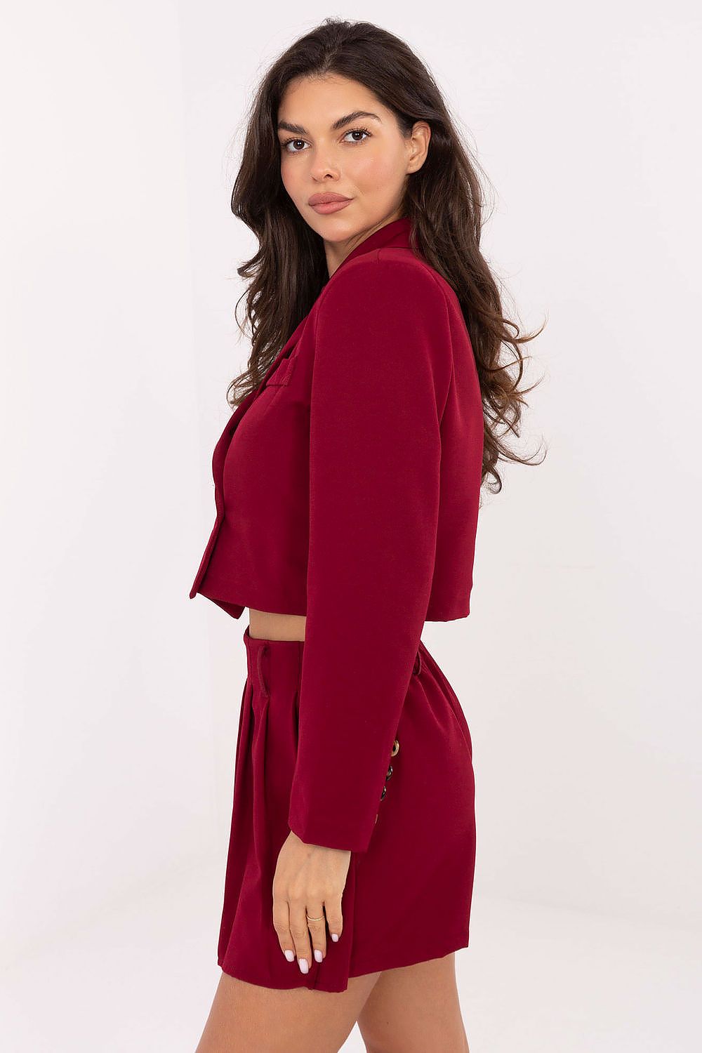 Spodnie Komplet Model MI-KMPL-C682.76 Bordo - Italy Moda