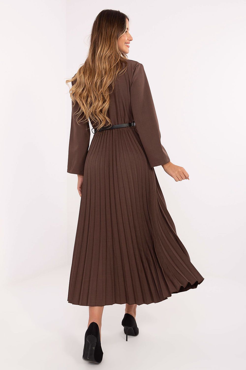 Sukienka Model IT-SK-21599.80 Brown - Italy Moda