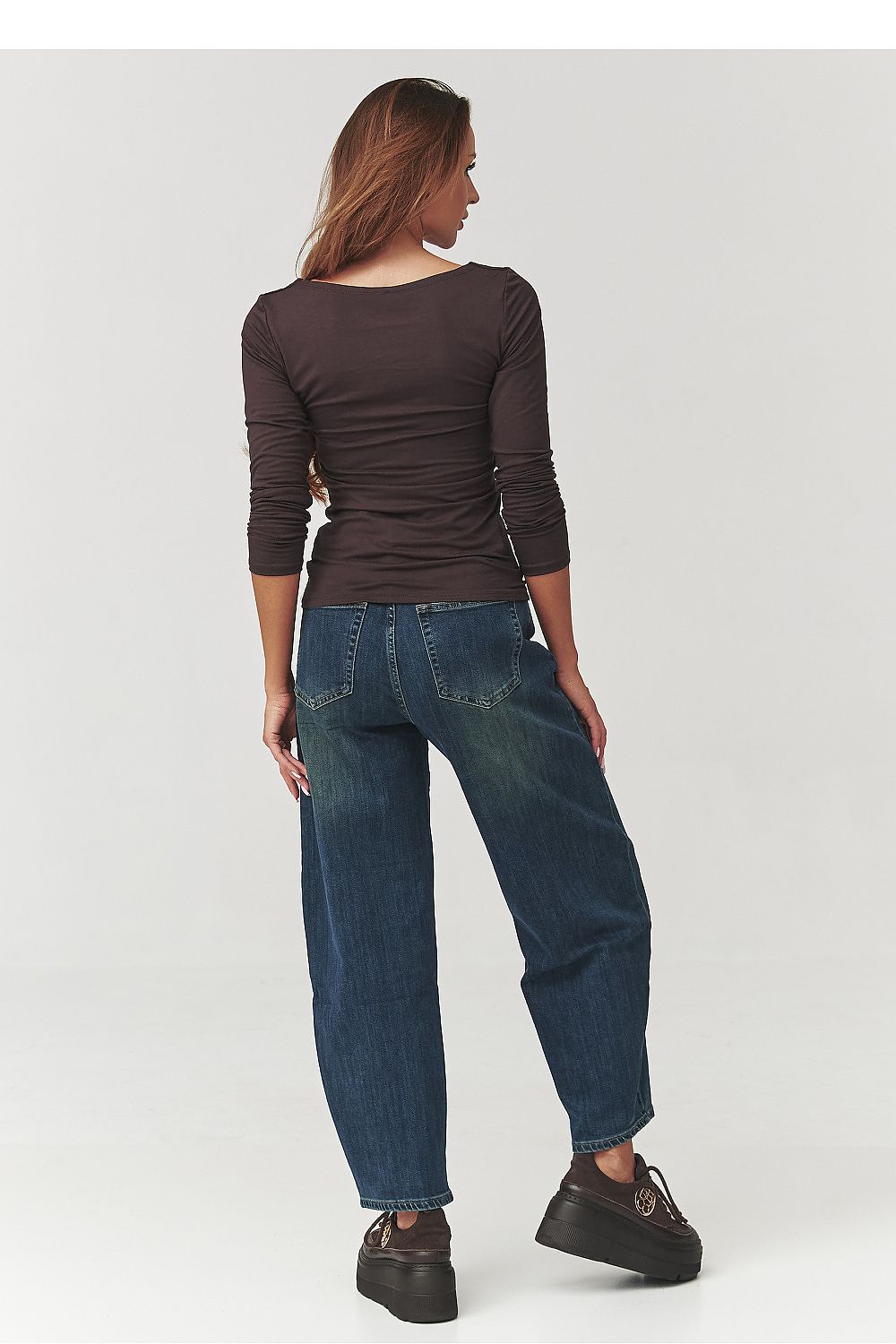 Bluzka Model C10 Czekolada - Makadamia