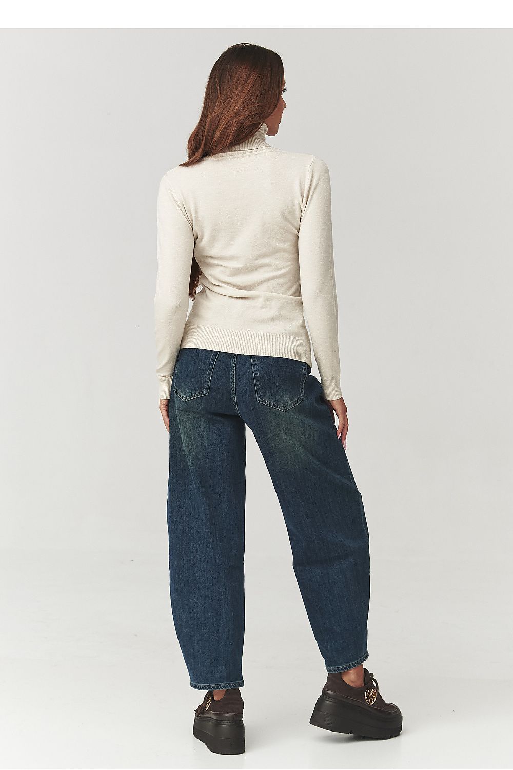 Golf Damski Model C11 Light Beige - Makadamia