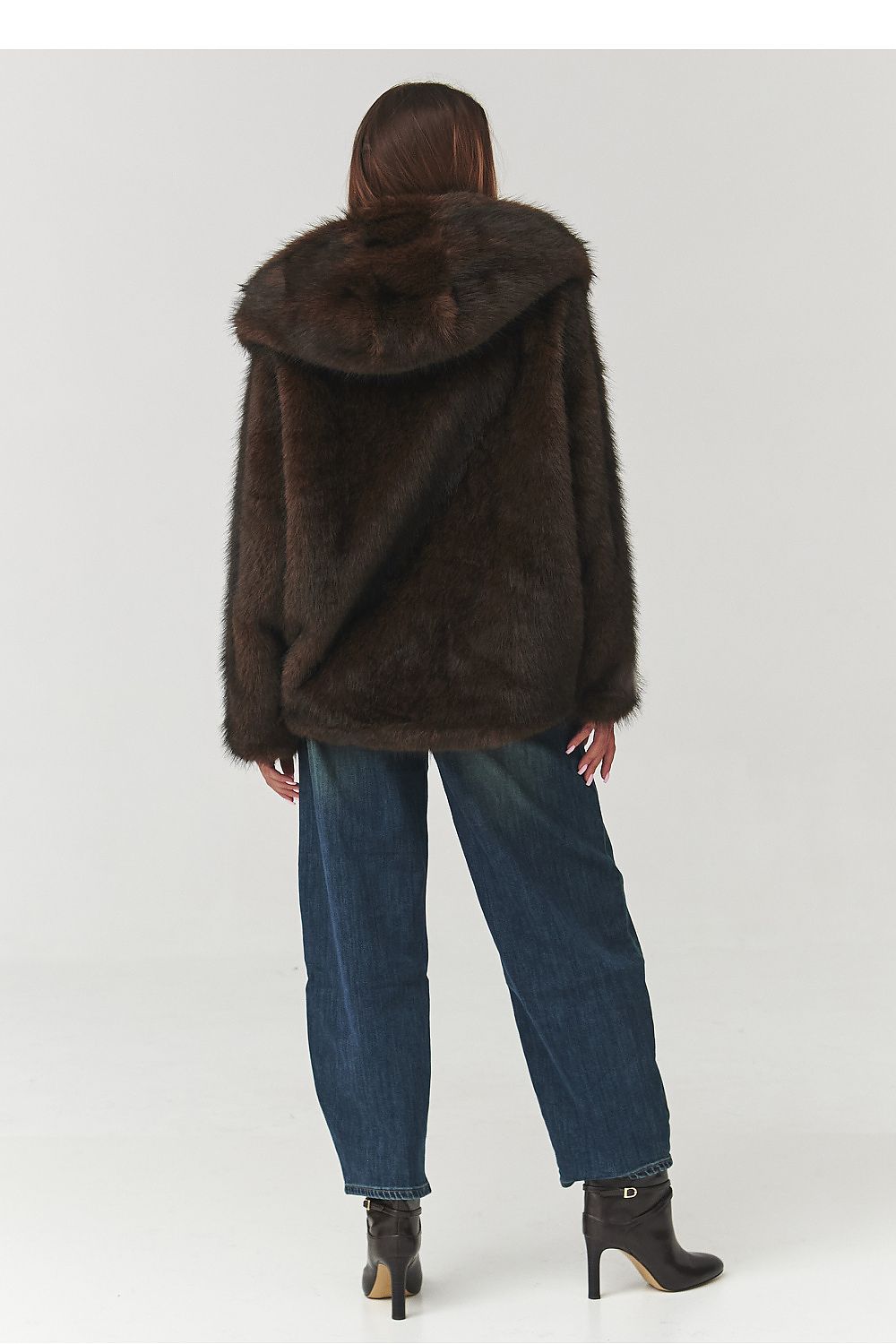 Kurtka Damska Model C4 Brown - Makadamia