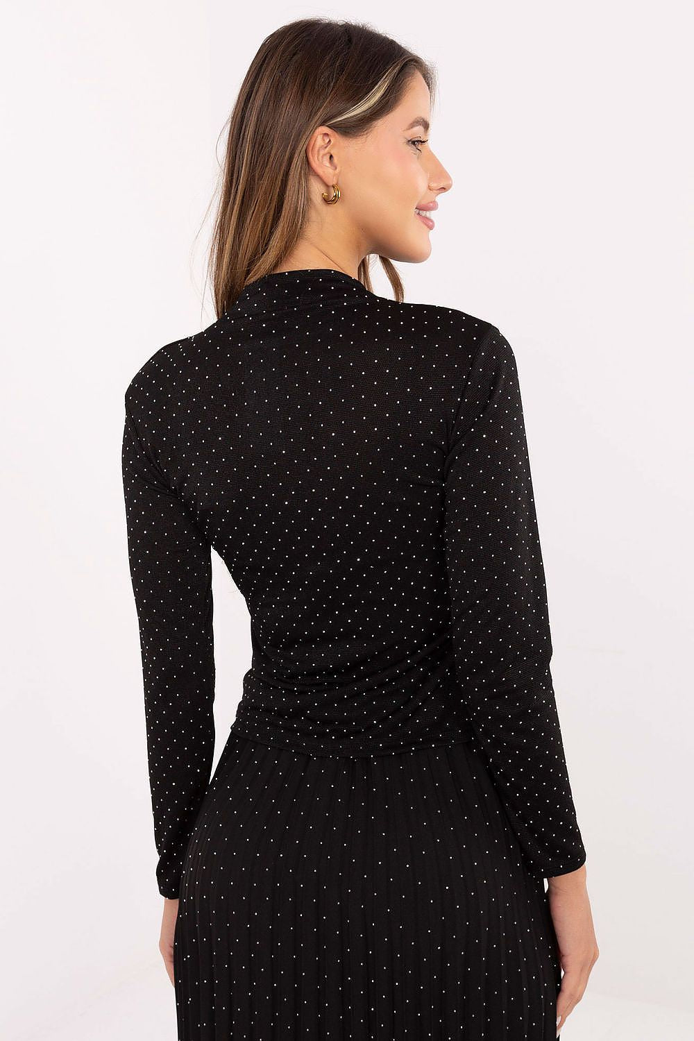 Bluzka Model IT-BZ-15368-1.04 Black - Rue Paris