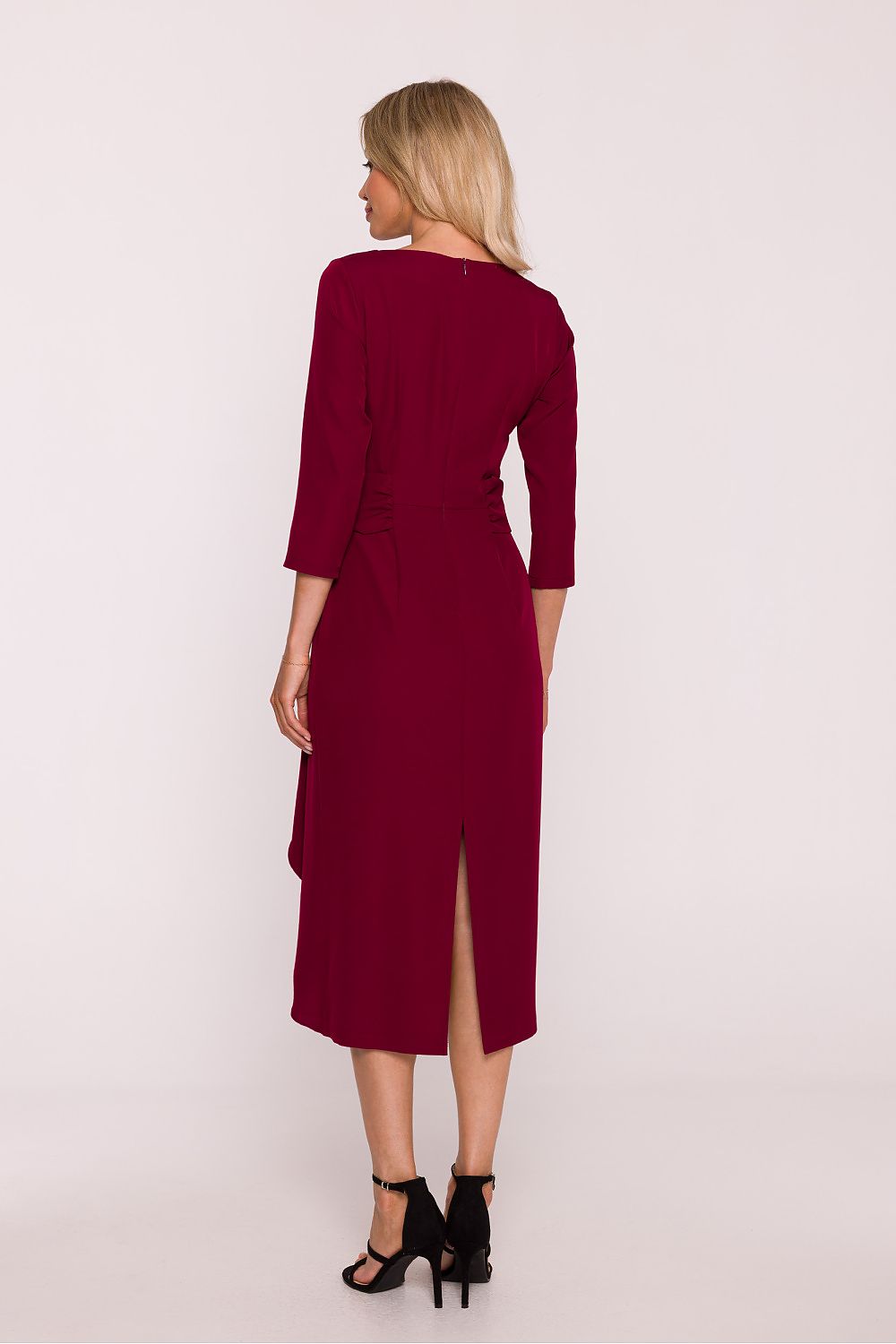 Sukienka Model S425 Bordo - Stylove
