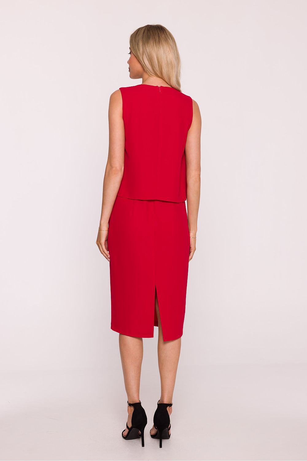 Sukienka Model S422 Red - Stylove
