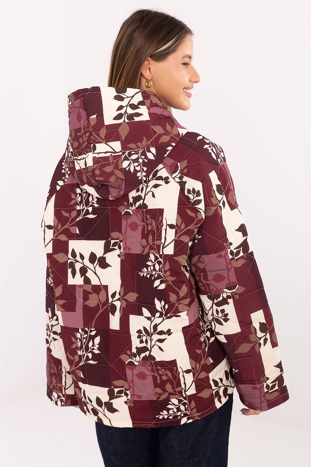 Kurtka Damska Model IT-KR-21685.23 Bordo - Italy Moda