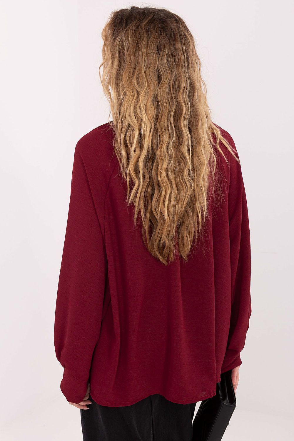   Bluzka Model MI-BZ-272509.07 Bordo - Italy Moda 