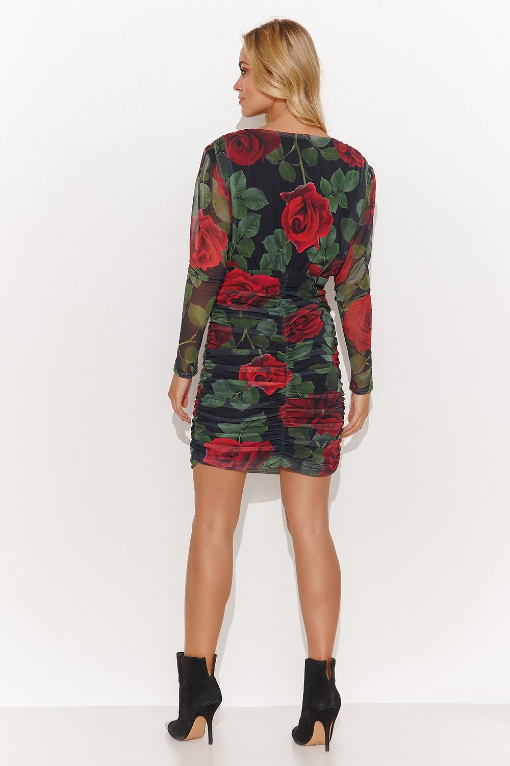 Sukienka Model M814 Siatka 49 - Makadamia